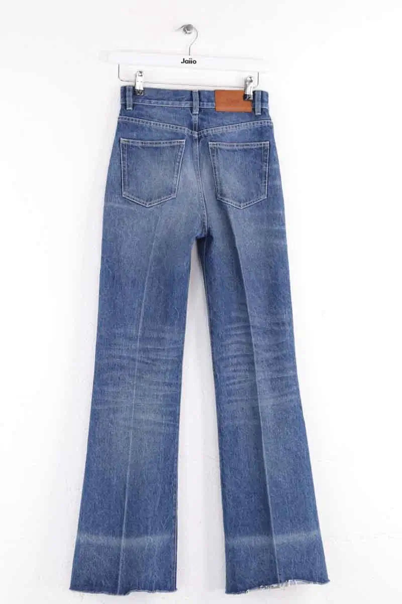 Jean bootcut Chloé Bleu en Coton