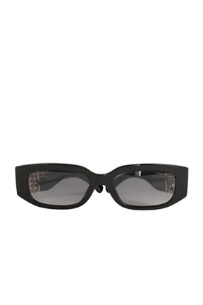 Lunettes de soleil Chanel Noir en Plastique, taille  - Seconde Main
