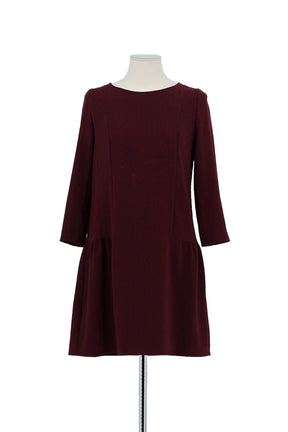 Robe Sézane  Bordeaux