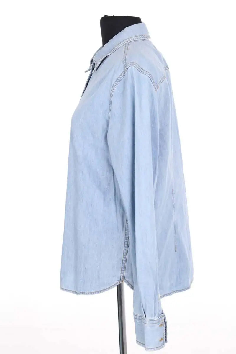 Chemise ME + EM Bleu en Coton