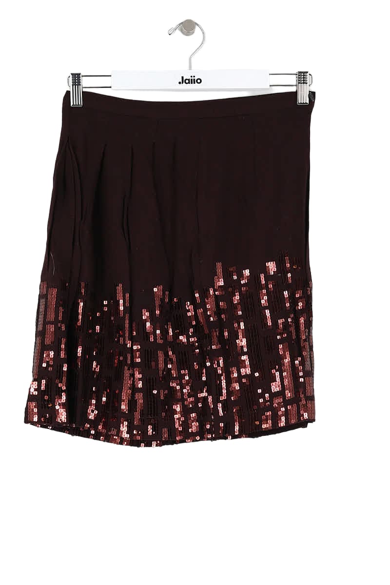 Mini jupe Maje  Marron