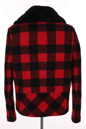 Veste Sandro Rouge en Laine