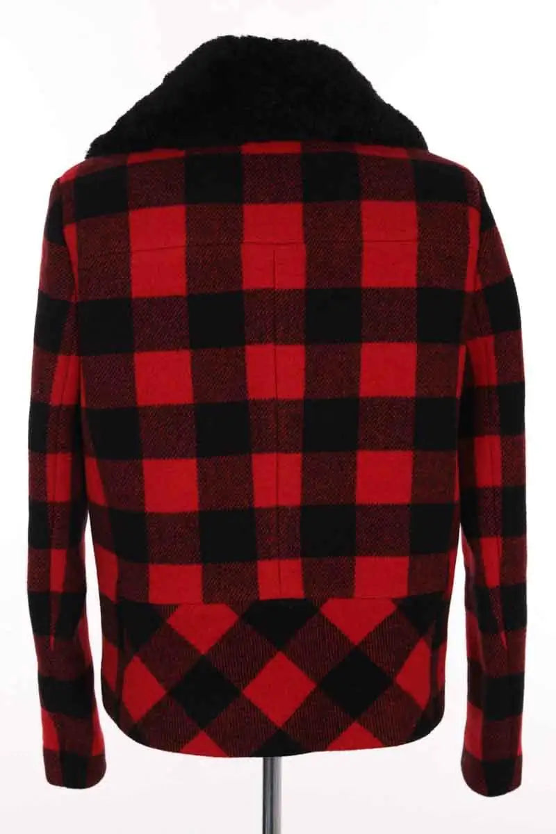 Veste Sandro Rouge en Laine