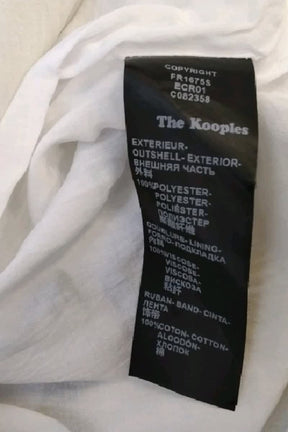 Robe The Kooples  Blanc