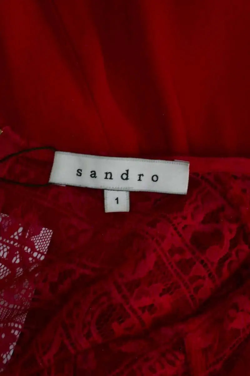 Robe Sandro Rose en Viscose