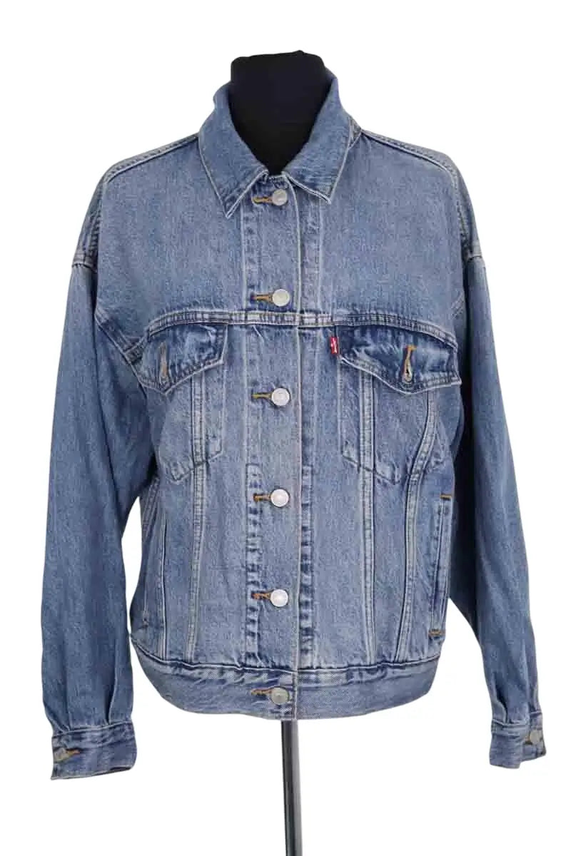 Veste Levi's Bleu en Coton, taille S - Seconde Main
