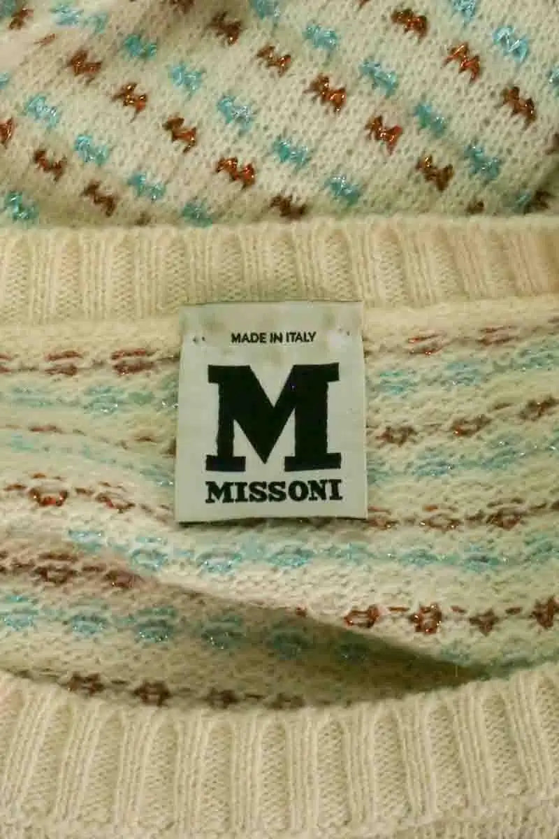 Pull Missoni Beige en Laine
