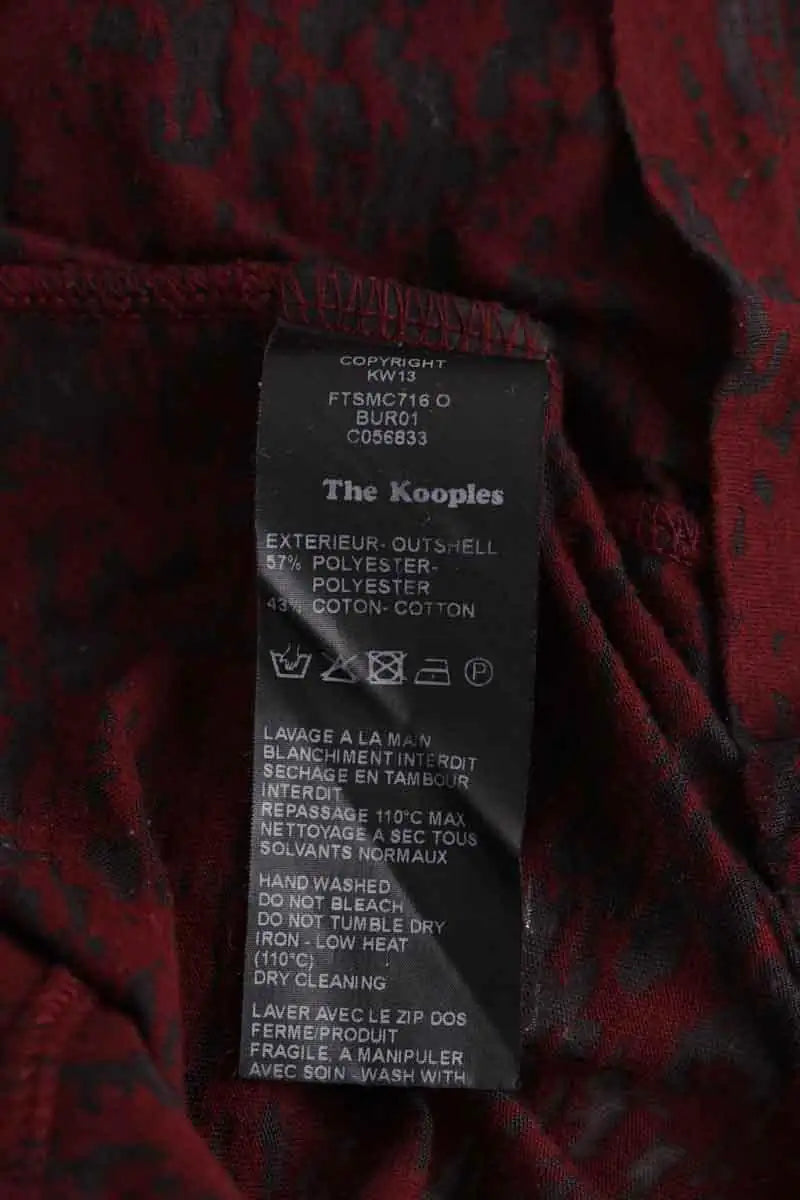 Top The Kooples Marron en Synthétique