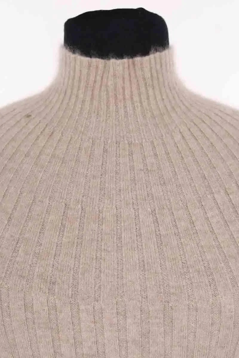 Robe Kujten Beige en Cachemire