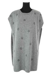 Poncho Saint Laurent  Gris