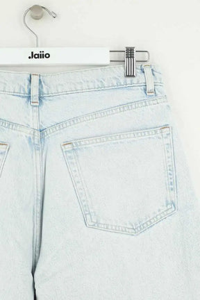 Jean large Reformation Bleu en Coton