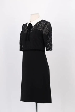 Robe The Kooples Noir en Coton