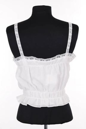 Top sans manche Faithfull The Brand Blanc en Coton