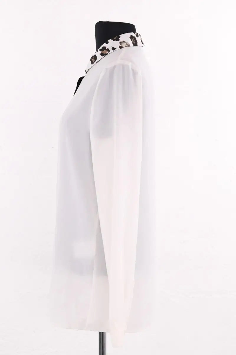 Chemise Claudie Pierlot Blanc en Synthétique