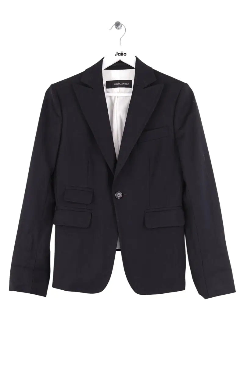 Blazer Dsquared2 Noir en Laine, taille M - Seconde Main