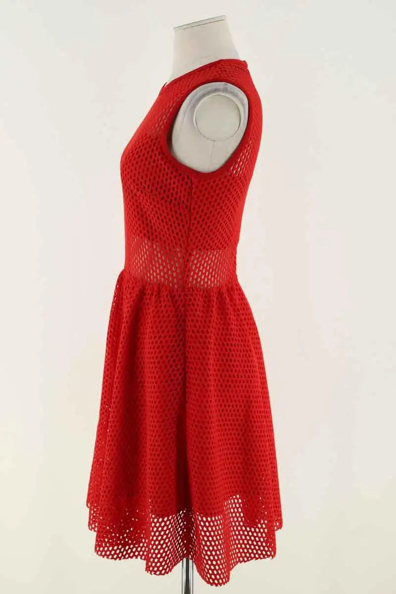 Robe Sandro Rouge en Synthétique