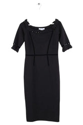 Robe Blumarine Noir en Laine, taille S - Seconde Main