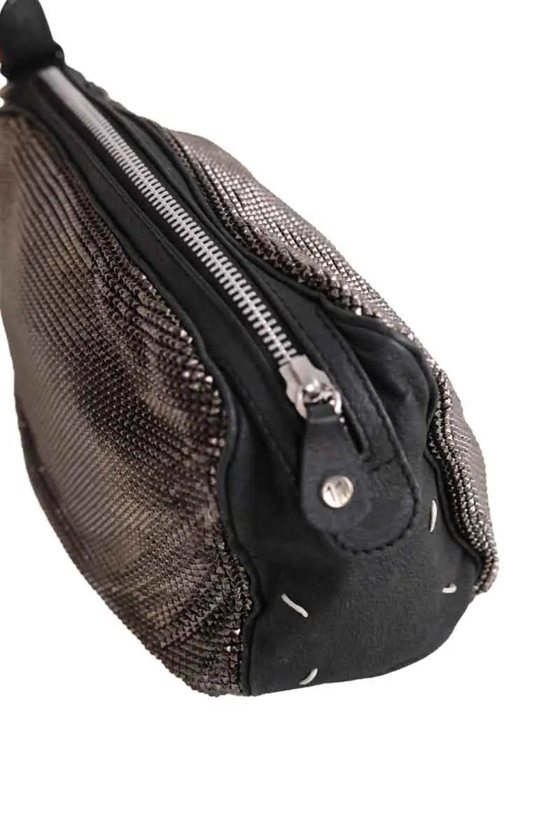 Vanity-case, trousse de toilette Maison Martin Margiela Anthracite en Cuir