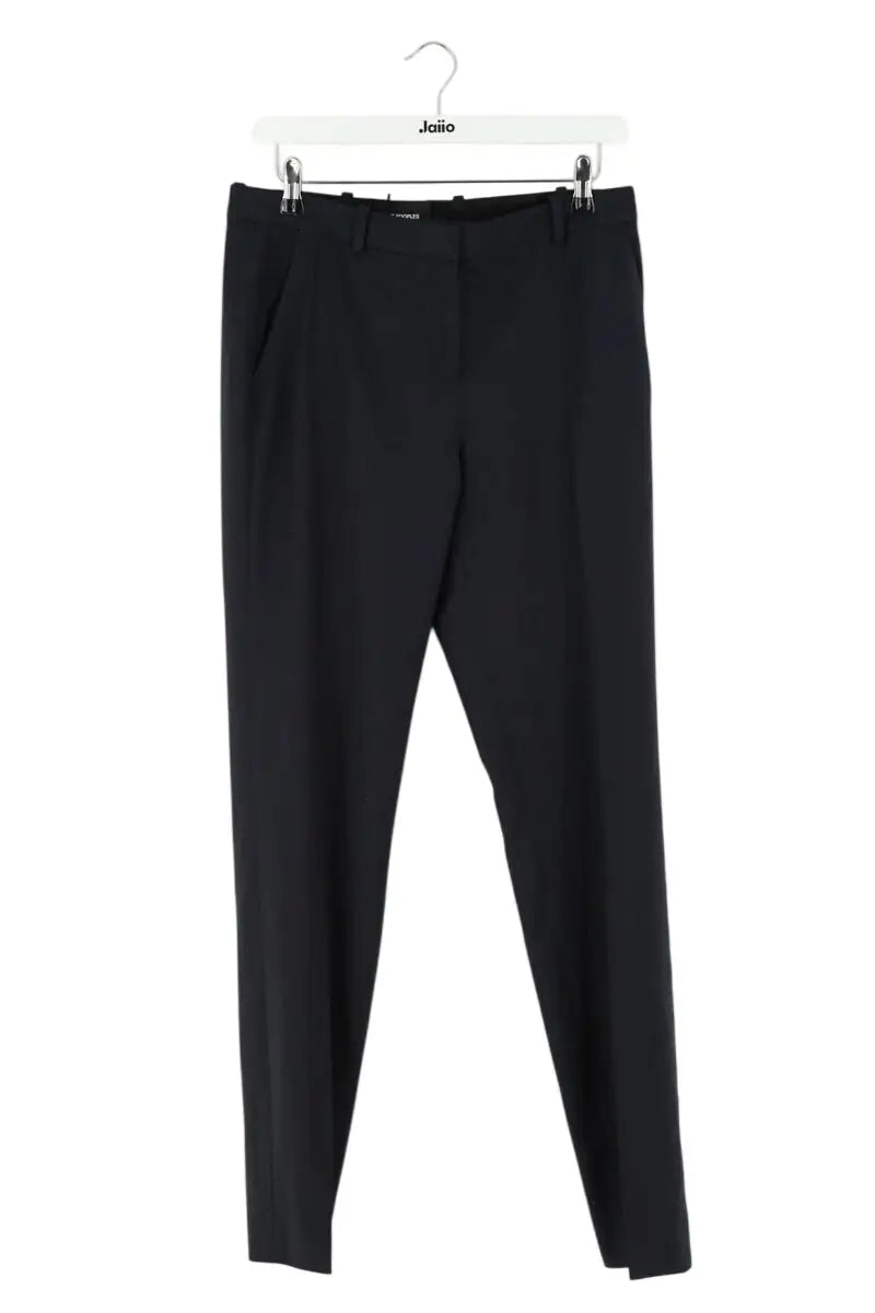 Pantalon droit The Kooples Noir en Laine, taille S - Seconde Main