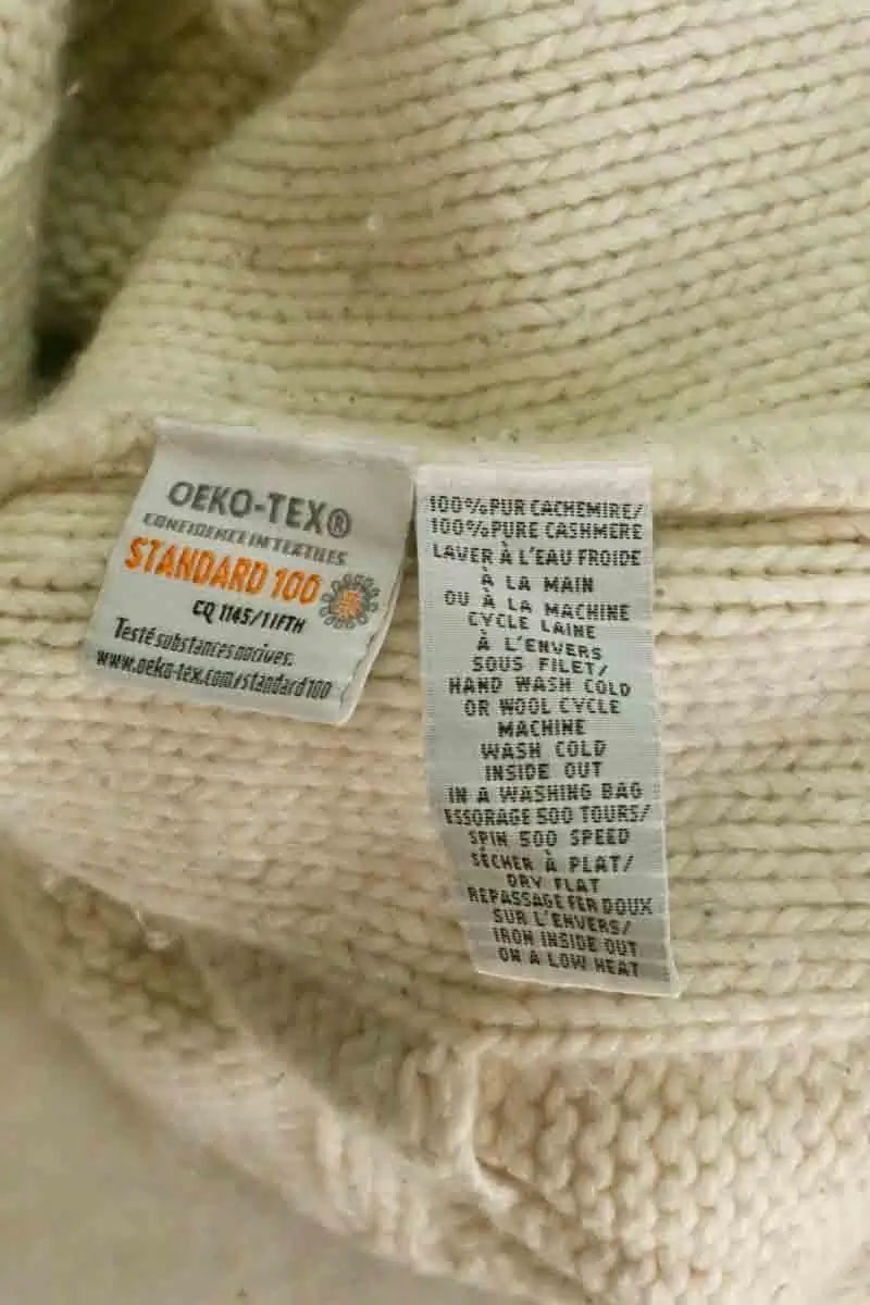 Pull Eric Bompard Ecru en Cachemire