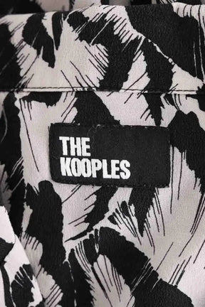 Blouse The Kooples Noir en Soie