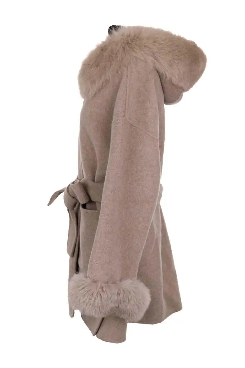Manteau Max Mara Beige en Laine