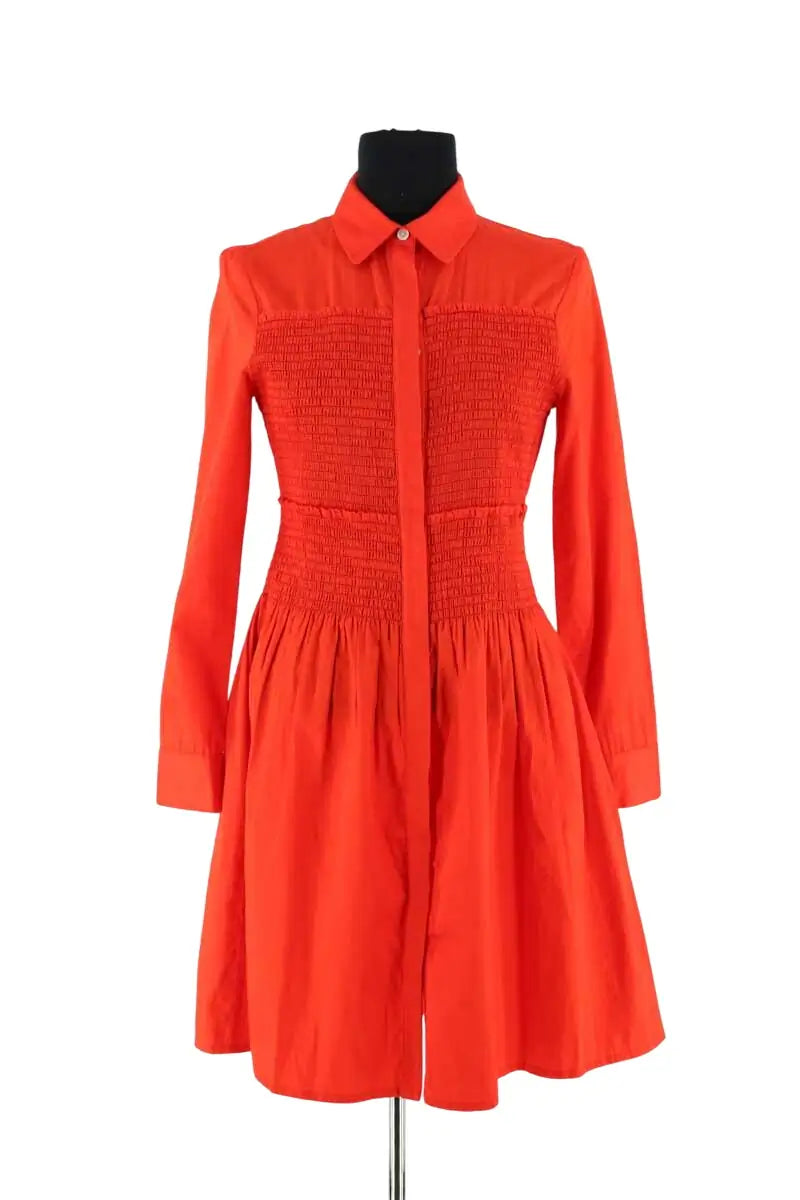 Robe Maje Rouge en Synthétique, taille S - Seconde Main
