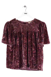 Blouse Rebecca Taylor Violet en Viscose, taille L - Seconde Main