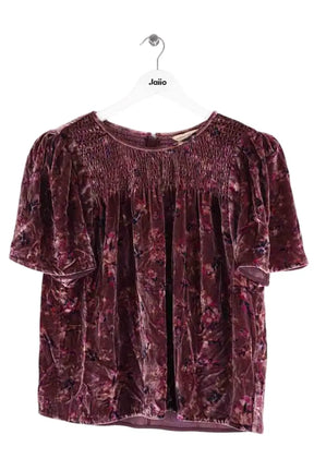 Blouse Rebecca Taylor Violet en Viscose, taille L - Seconde Main