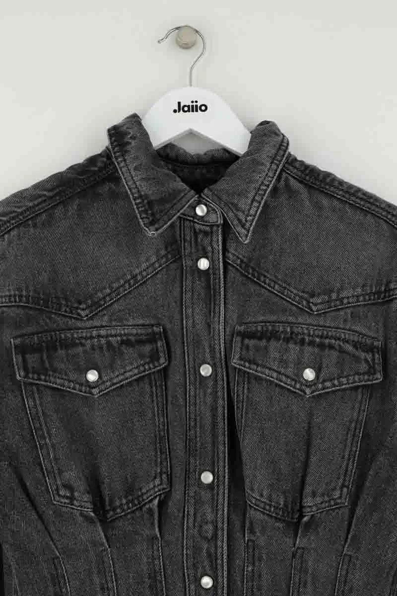 Robe Isabel Marant Étoile Anthracite en Coton