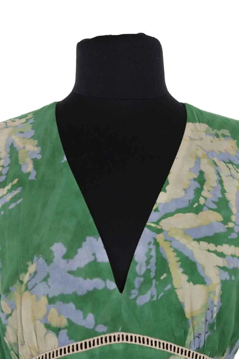 Robe Ba&Sh Vert en Coton