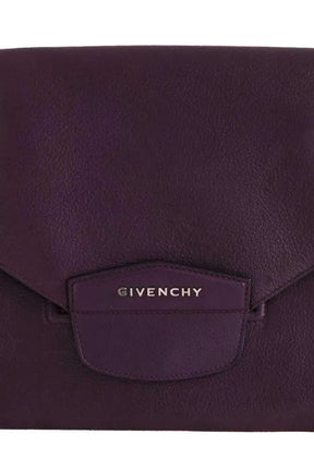 Pochette Givenchy Violet en Cuir