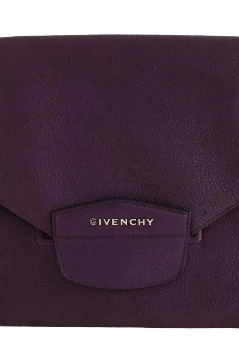 Pochette Givenchy Violet en Cuir
