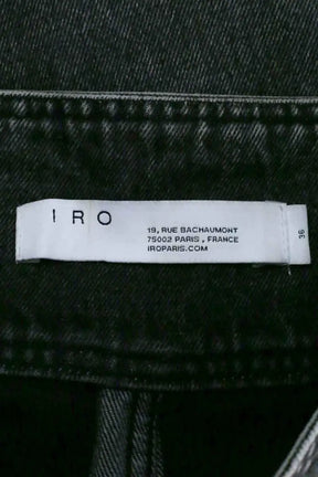 Jean droit Iro Vieno Gris en Coton