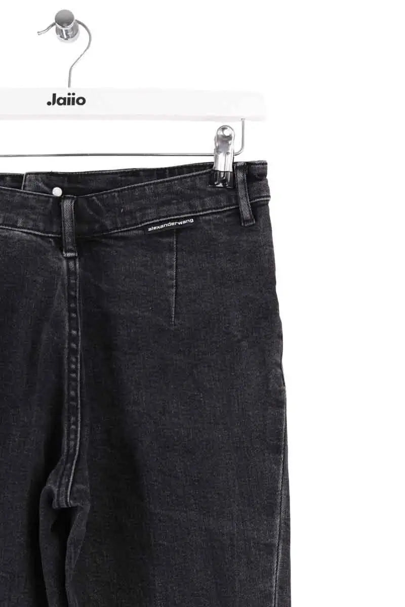 Jean slim Alexander Wang Noir en Coton