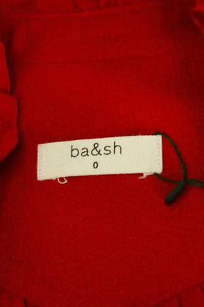 Blouse Ba&Sh Rouge en Synthétique