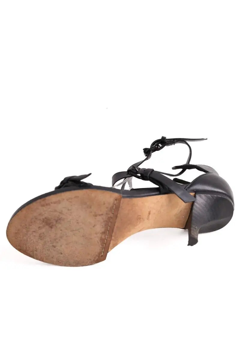 Talons Alexander Wang Noir en Cuir