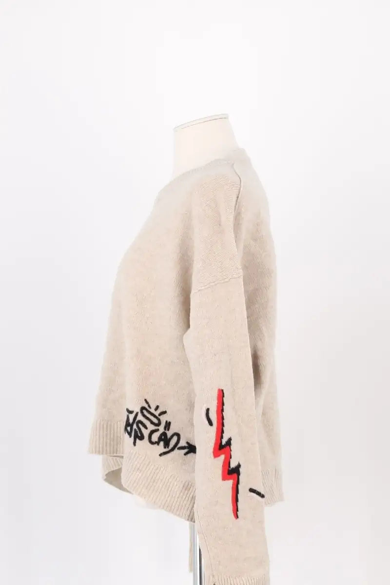 Pull Zadig & Voltaire Beige en Cachemire