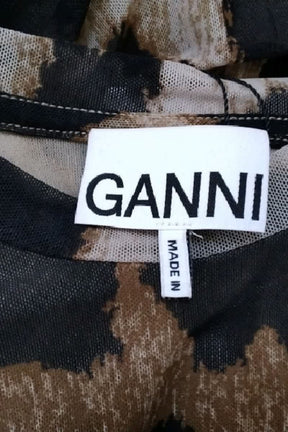 T-shirt Ganni  Marron