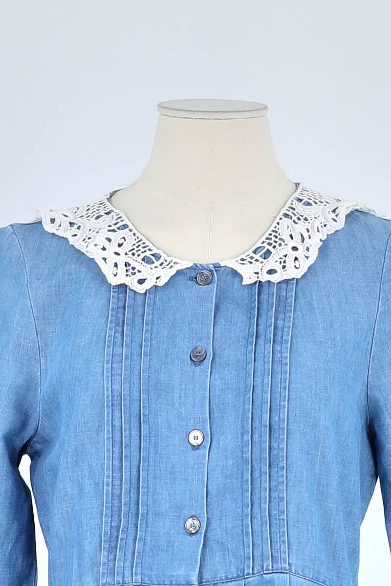 Robe Sandro  Bleu
