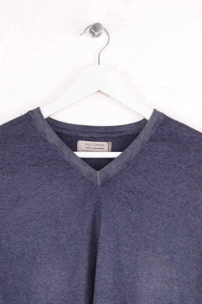 Pull Falconeri Bleu en Cachemire