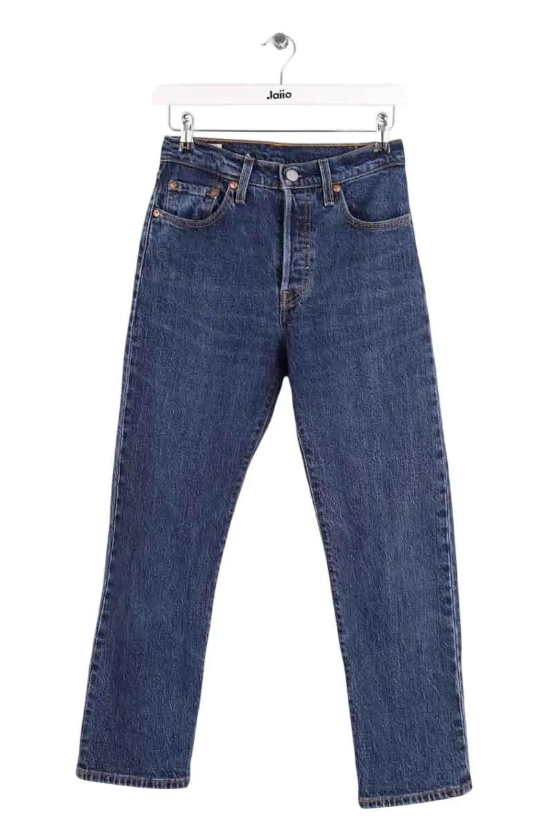 Jean droit Levi's 501 Bleu en Coton, taille S - Seconde Main