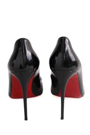 Talons Christian Louboutin Noir en Cuir verni