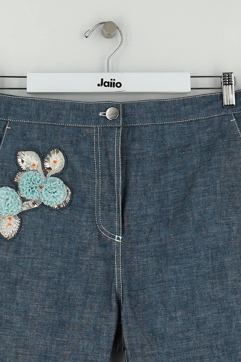 Pantalon droit Dior  Bleu