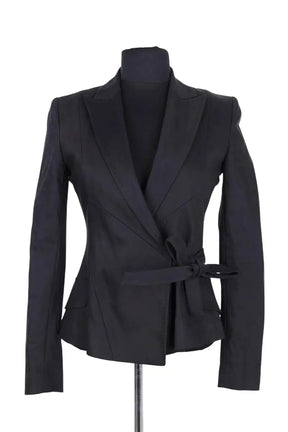 Blazer Dolce & Gabbana Noir en Coton, taille S - Seconde Main