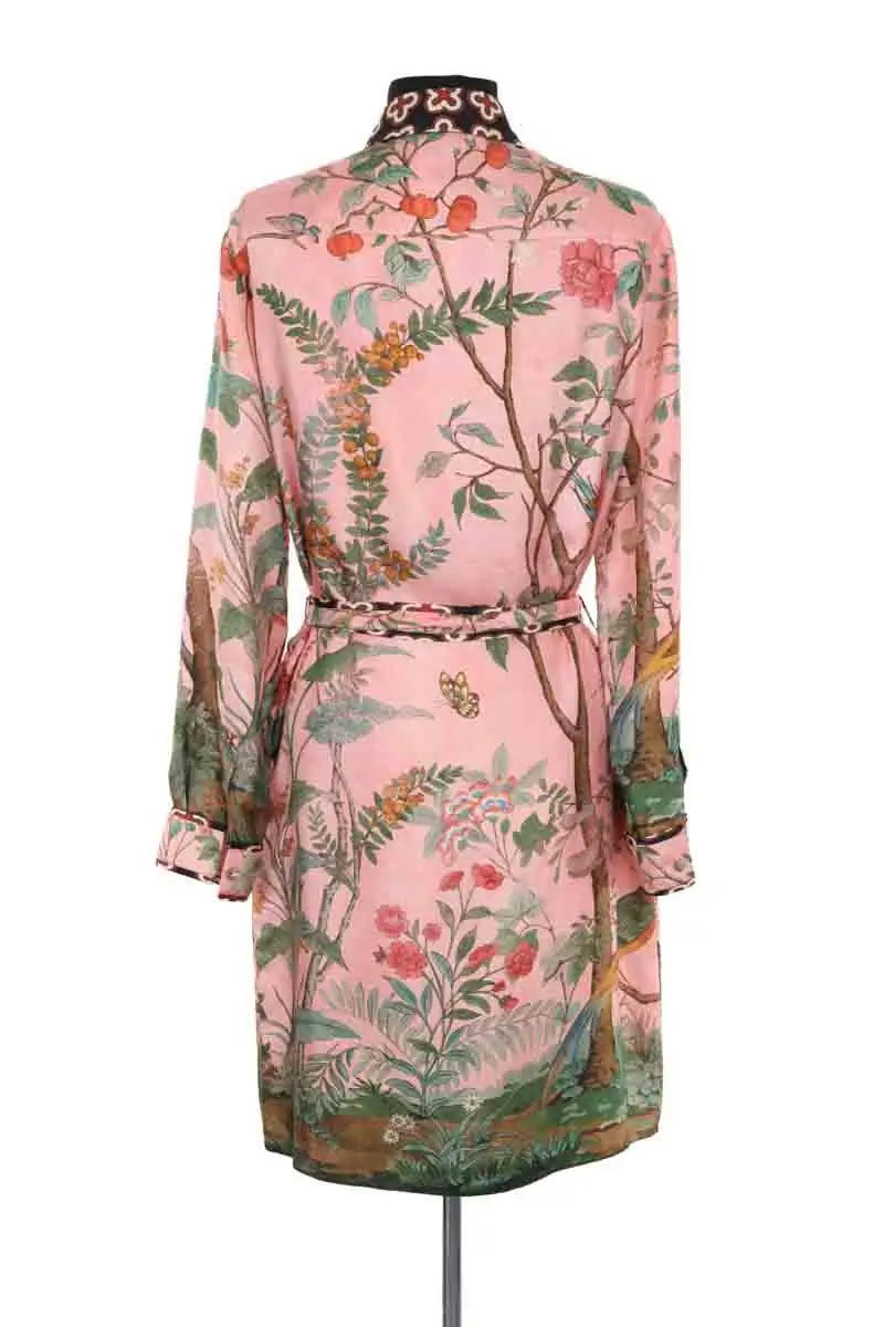 Robe Gucci Rose en Soie