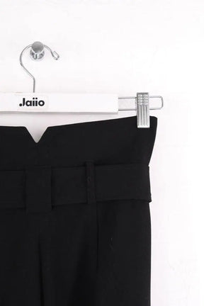 Pantalon large Tara Jarmon Noir en Synthétique