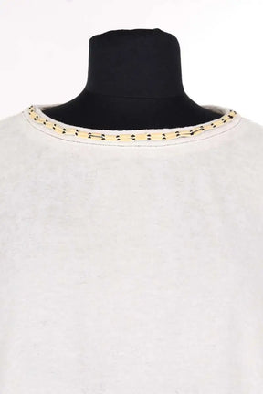 T-shirt Maje Beige en Synthétique