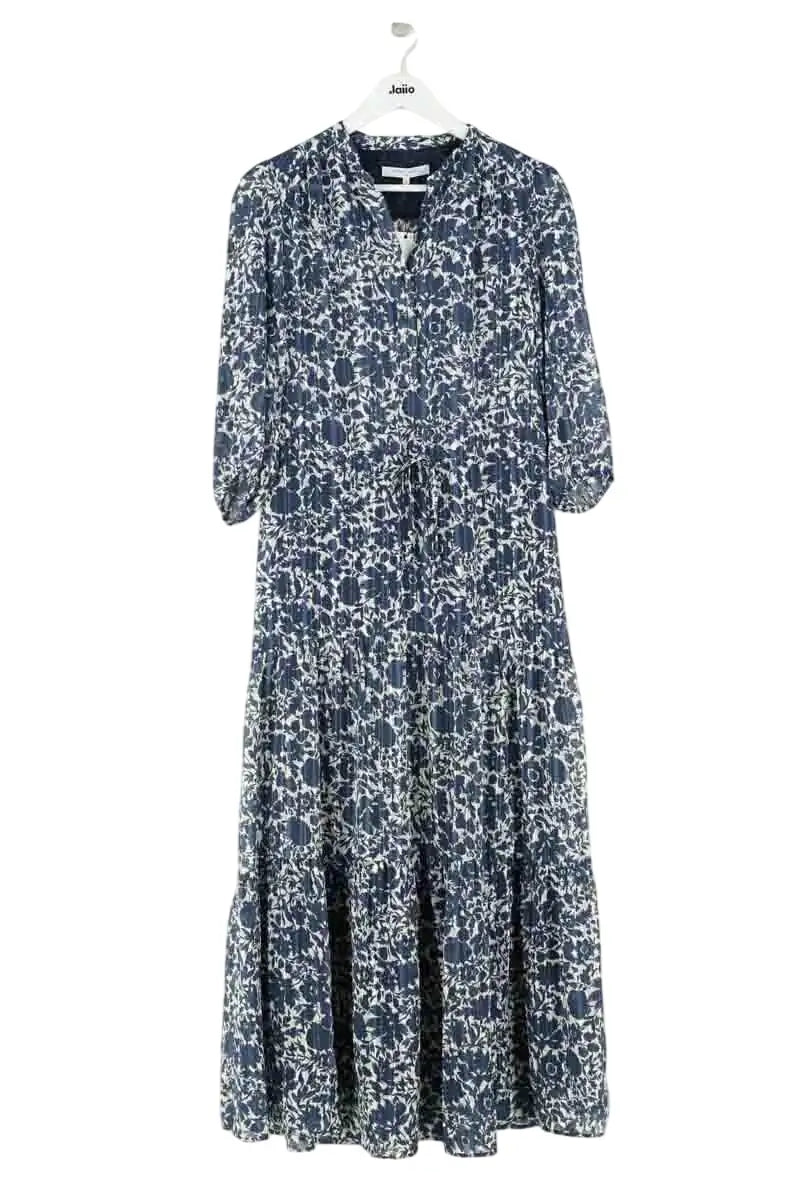 Robe Gerard Darel Bleu en Viscose, taille S - Seconde Main