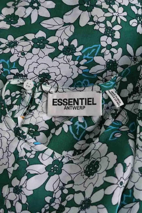 Blouse Essentiel Antwerp Vert en Viscose